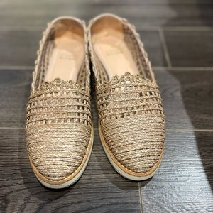 Stuart Weitzman weaving flats